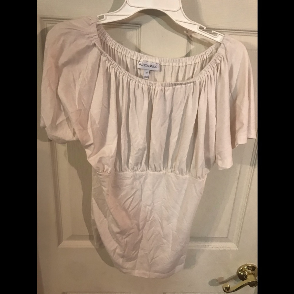 Cream colored blouse